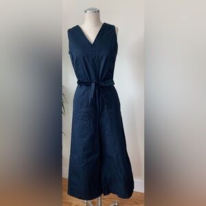 People Tree Organic Cotton Navy Jumpsuit